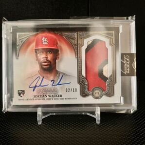 2023 Topps Dynasty Jordan Walker ジョーダン・ウォーカー 直書きサイン AUTO RC ルーキーの画像1