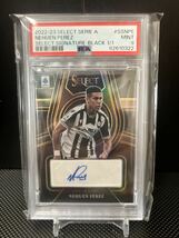 【1 of 1】 カラーマッチ 2022-23 Panini Select Serie A Nehuen Perez ネウエン・ペレス 直筆サイン AUTO 1/1 _画像1