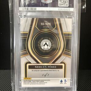 【1 of 1】 カラーマッチ 2022-23 Panini Select Serie A Nehuen Perez ネウエン・ペレス 直筆サイン AUTO 1/1 の画像2