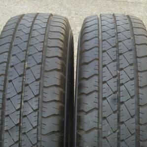 ●買得 グッドイヤー カーゴプロ １８５/８０Ｒ１４ １０２/１００Ｎ ＬＴタイヤ１９年製９分山中古２本売り切り！の画像1