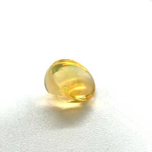 天然ファイアオパール ルース 1.177ct ソーティング付き 約6.3×8.0×4.8mm 裸石 外し石 宝石 ジュエリー 天然石 カボション オーバルの画像5