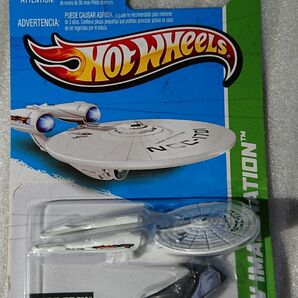 【匿名配送】ホットウィール スタートレック NCC-1701 バトルダメージVer hotwheels STARWARS【送料込】