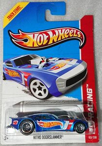 【匿名配送】ホットウィール レースチーム hotwheels NITRO DOORSLAMMER RACETEAM【送料込】