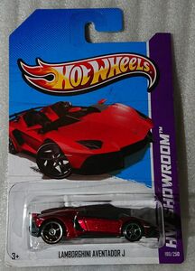 【匿名配送】ホットウィール ランボルギーニ アヴェンタドール HotWheels AVENTADOR J【送料込】