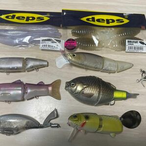 デプス deps ルアーセット　サイレントキラー　スウィートキラー　イヴォークゼロ　エアロツイスター　バサロスイマー