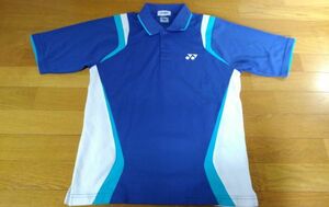 yonex ヨネックス プラシャツ ポロシャツ SIZE:M 青 送料215円～