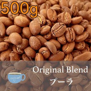 プーラ コスタリカ＆パプアニューギニア産 フルーティーブレンドコーヒー豆 500g 南国の甘みと香り