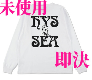  быстрое решение не использовался Hysteric Glamour wing Dan si-WIND AND SEA × HYSTERIC GLAMOUR длинный футболка длинный рукав long T бесплатная доставка 