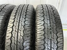 DUNLOP GRANDTREK AT20 195/80R15 4本セット 195/80-15 ダンロップ グラントレック 23年製 イボ付き_画像3