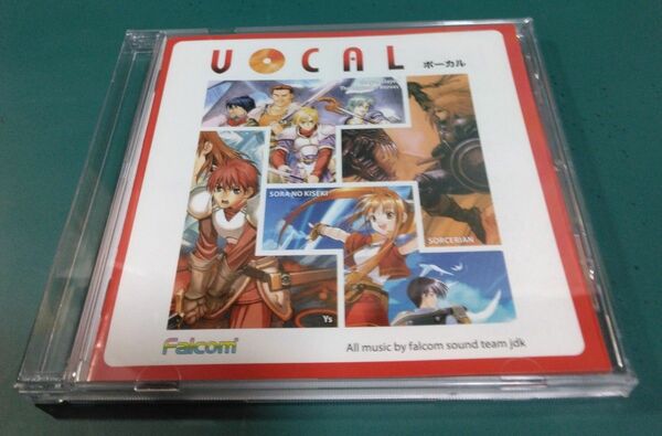 Falcom VOCAL ゲームミュージックCDアルバム 森口博子他8名 9曲収録 未使用に近いです。