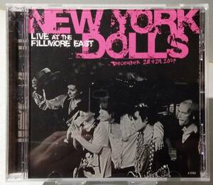 ★ ニューヨーク・ドールズ『 LIVE AT THE FILLMORE EAST 』NEW YORK DOLLS　’07年12月ライヴ ★