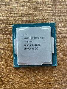 【CPU】Intel Core i7-8700 LGA1151 第8世代 動作確認済 