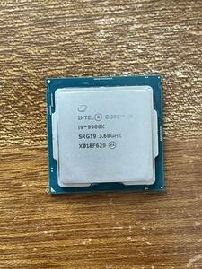 【CPU】Intel Core i9-9900k LGA1151 第9世代 動作確認済 