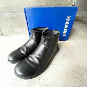 BIRKENSTOCK ビルケンシュトック BENNINGTON ベニントン ショートブーツ レザー ブラック 38 24.5cm 箱付き