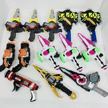 仮面ライダー ゼロワン ジオウ ビルド エグゼイド フォーゼ DX 武器 玩具 まとめ売り 売り切り 動作未確認 現状品 修理 部品取り パーツ_画像1