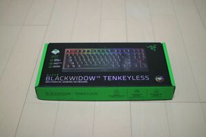  レイザー Razer BlackWidow V3 -テンキーレス ゲーミングキーボード グリーン軸 Chroma RGB 