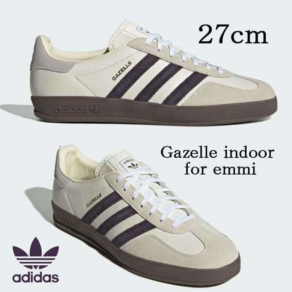 【送料無料】【新品】27cm　adidas originals GAZELLE INDOOR FOR EMMI エミ別注 アディダス オリジナルス ガゼルインドア