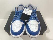 【送料無料】【新品 ※ラスト1点！】27.5cm NIKE AirJordan1Low True Blue ナイキ エアジョーダン1ロー トゥルーブルー _画像5