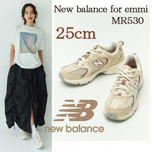 [Бесплатная доставка] [Новая] 25 -сантиметровая модель [New Balance for Emmi] MR530 New Balance Emi BeseDate MR530EMS