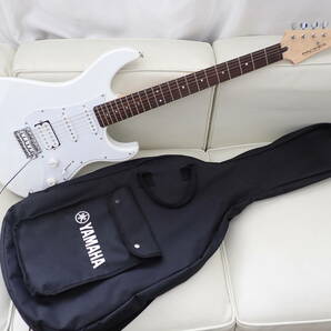 1円～ YAMAHA ヤマハ エレキギター PACIFICA パシフィカ PAC012 ホワイト yamaha Guitar Development ソフトケース付き 弦楽器の画像1