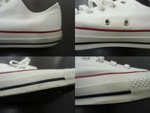 コンバース オールスター スニーカー 26.5cm 1SC329 CONVERSE ALL STAR US COLORS OX AGED WHITE ⑨_画像6