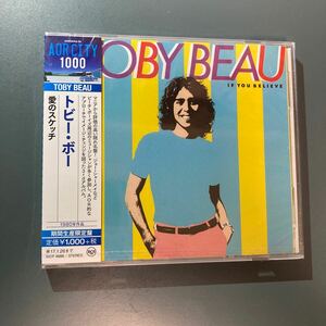 【AOR/未開封CD】 トビー・ボー★愛のスケッチ 