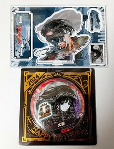 大佛 名場面ジオラマフィギュア バースデー缶バッジ 2024 SAKAMOTO DAYS サカモトデイズ ジャンプショップ アクリルスタンド バースデイ