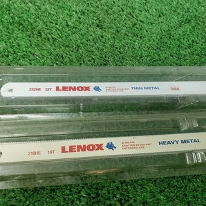 中古 LENOX レノックス 300mm ハックソー 金切り鋸＋バイメタルハックソーブレード 替刃232HE＋替刃218HEの画像6