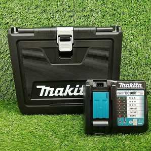 未使用 makita マキタ 急速充電器 14.4V/18V 急速充電器 DC18RF ＋TD173ケース 821857-4【1】の画像1