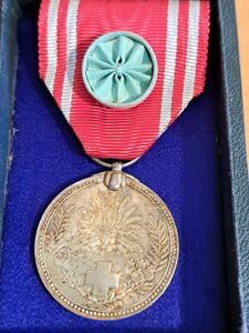 明治21年日本赤十字社記章　メダル　 バッジ 勲章 日本赤十字社 旧日本軍 当時物