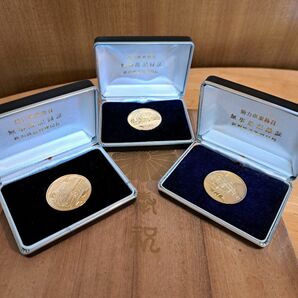 新潟鉄道メダル3個セット 記念メダル コレクション メダル 鉄道