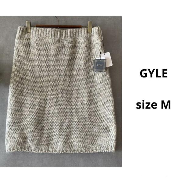 【新品未使用】GYLE ニットミニスカート グレー