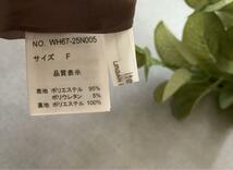 items URBAN RESEARCH ベロア調フレアロングスカート 茶_画像8