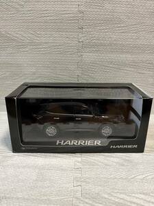 1/30 トヨタ ハリアー ハイブリッド HARRIER 前期 非売品 カラーサンプル ミニカー　スパークリングブラックパールクリスタルシャイン