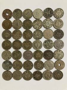 30 五銭　5銭　まとめ　古銭 硬貨 アンティーク 貨幣 コイン コレクション 42枚