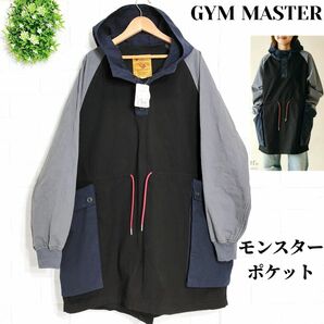 タグ付き未使用品　ジムマスター モンスターポケット ブルゾン メンズ レディース ブラック 春服