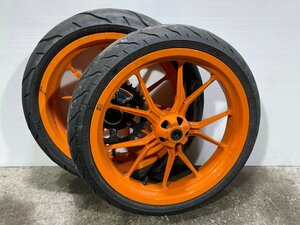 KTM RC200 VBKJYC4LXF フロント リア ホイール 前後セット 【Fx2】A-344