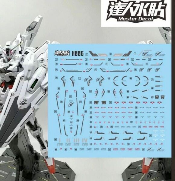 HG 1/144 キャリバーン用水転写式デカール　他社製　ガンダム　ガンプラ　プラモデル