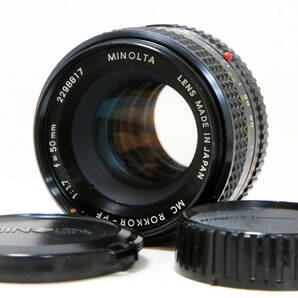 ミノルタ MINOLTA MC ROKKOR-PF 50mm F1.7 #517-24の画像1