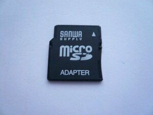 SANWA microSD - miniSD конверсионный адаптор 