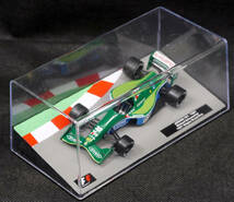 ●22　ジョーダン191　ミハエル・シューマッハ　1991　　F1マシンコレクション1/43デアゴスティーニ 模型のみ_画像2