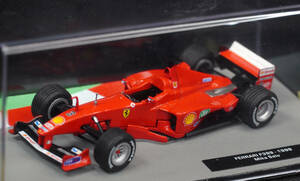 ●47　フェラーリF399　ミカ・サロ　1999　　F1マシンコレクション1/43デアゴスティーニ 模型のみ