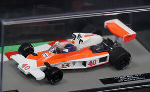 ●56 　マクラーレン M23　♯40　 ジル・ビルヌーブ 1977　　F1マシンコレクション1/43デアゴスティーニ 模型のみ