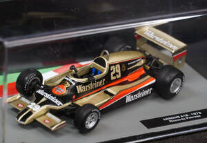 ●48　アロウズA1　リカルド・パトレーゼ　1979　　　F1マシンコレクション1/43デアゴスティーニ 模型のみ