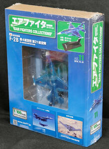 ☆11　航空自衛隊 F-2B 第4師団 第21航空隊 2004　　エアファイターコレクション　1/100　アシェット　新品未開封