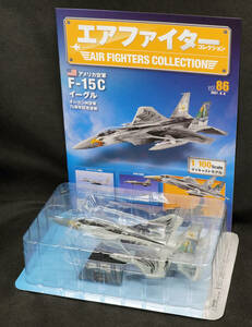 □86 　アメリカ空軍 F-15C イーグル オレゴン州空軍　エアファイターコレクション1/100　定期購読版　アシェット