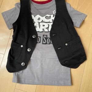 フェリシモ　Tシャツ＆ベストのセット　130