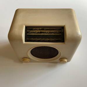 『BUSH』1940年代 真空管ラジオ “EBS3” 英国 UK ヴィンテージ RADIO ベークライト イギリス製 検/ DAC90Aの画像6