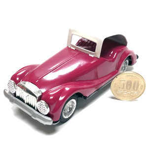 S ★Friction Powered METAL TOY Classic Car フリクションクラッシックカー magenta *効果音仕様　★BCTT086-1