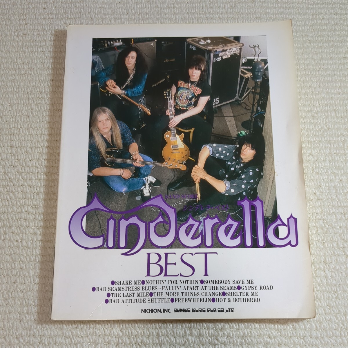 Cinderella バンドスコア 楽譜 セット まとめ売り Yahoo!オークション -「シンデレラcinderella」(バンドスコア